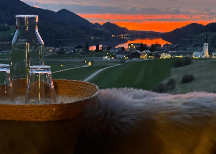 Quarto em Acomodações Particulares Stoellinger Mit Traumausblick Fuschl am See